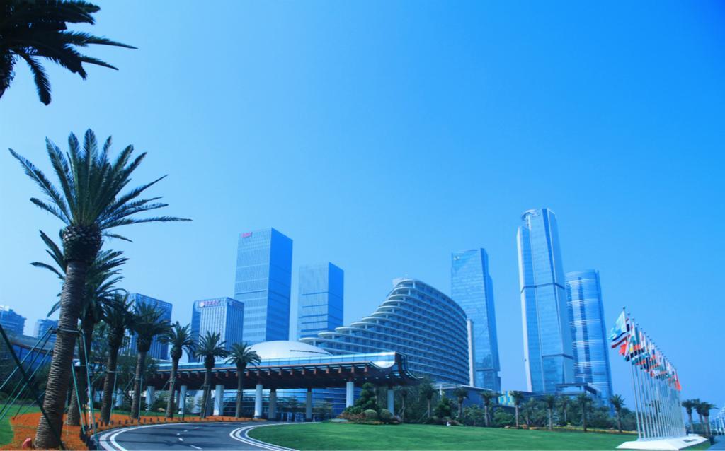 Xiamen International Conference Center Hotel Prime Seaview Hotel Екстер'єр фото